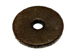 Leather bearing dust cap