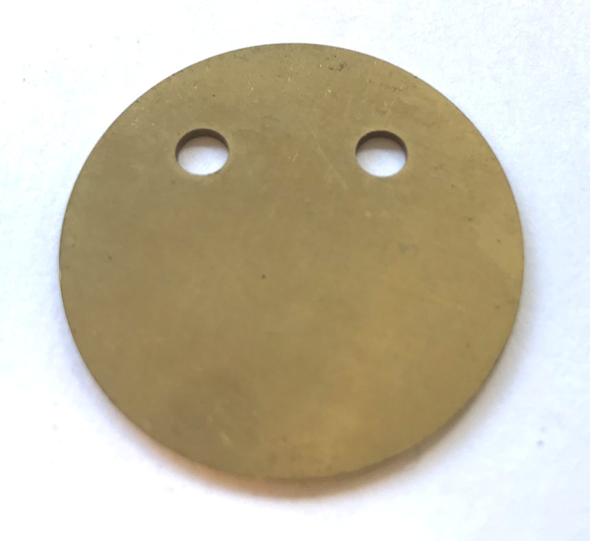 Choke plate 32 DCOF