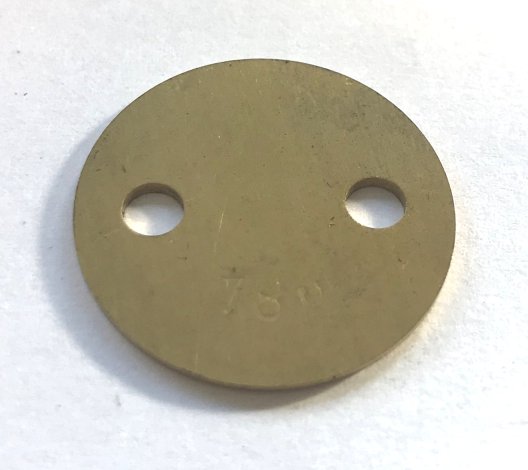 Throttle Plate 42mm 78 deg