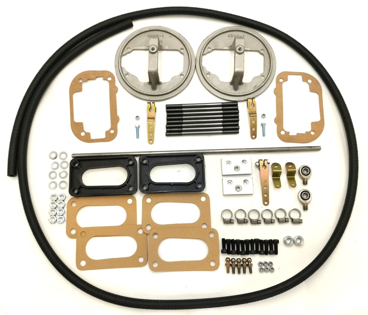 Twin downdraft adaptor kit for BMW 628/630/635