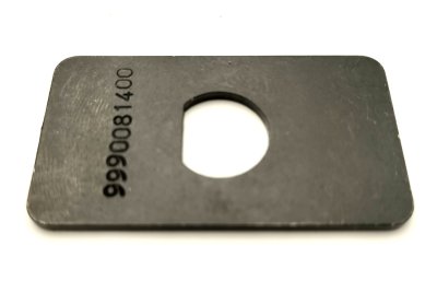 Choke cable mounting plate small