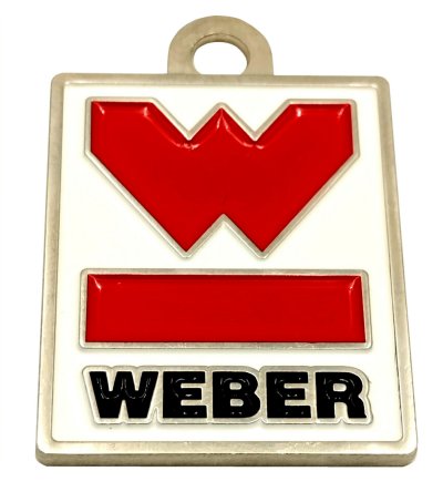 WEBER EQUIPPED KEYRING