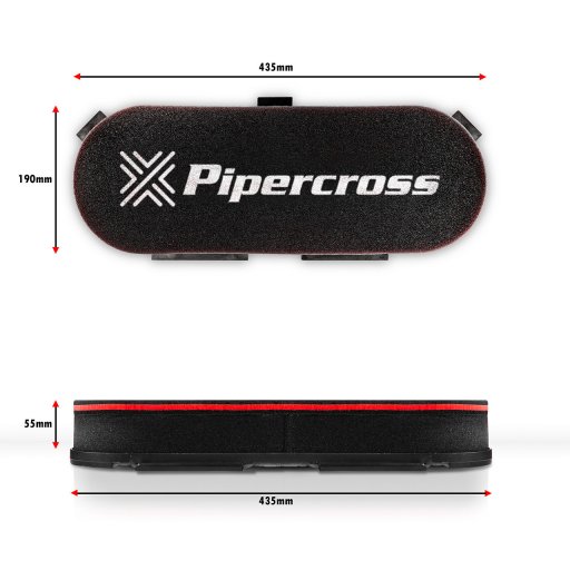 Pipercross PX600 Air Filter 55mm x 435mm 