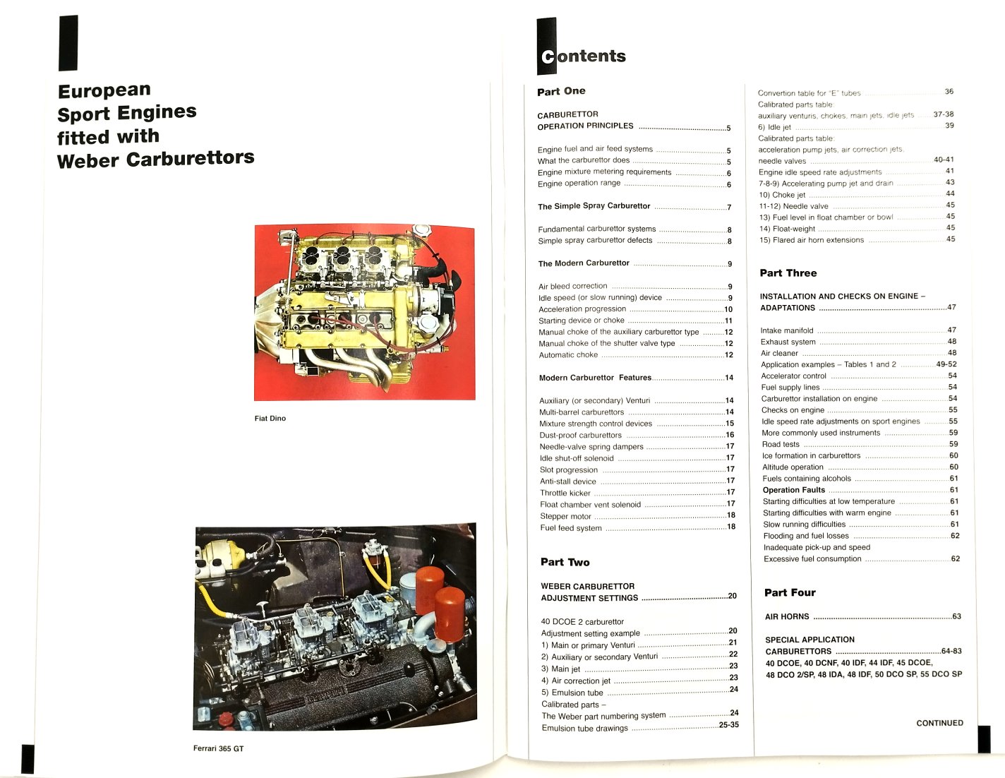 Weber Tuning Manual