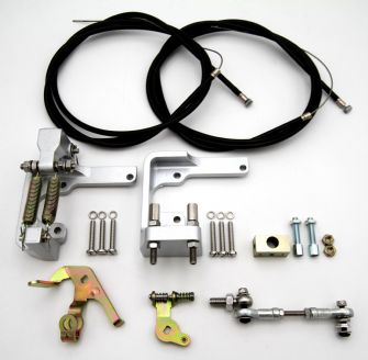 Dellorto DHLA Classic style twin cable linkage