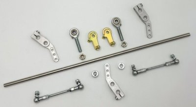  Universal 4 cylinder rod linkage set