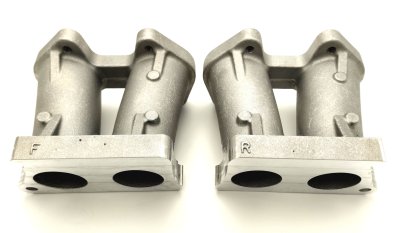 B18/20 2 X 45 DCOE 2 piece manifold