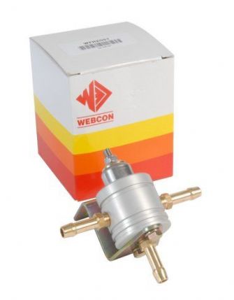 0-5 bar Adjustable Natural Aluminium - Twin Push on fittings