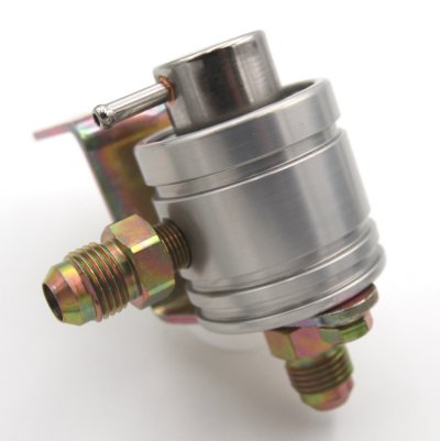 2.5 bar Natural aluminium finish - 6 fittings