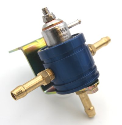 0-5 bar Adjustable blue - Twin push on fittings 