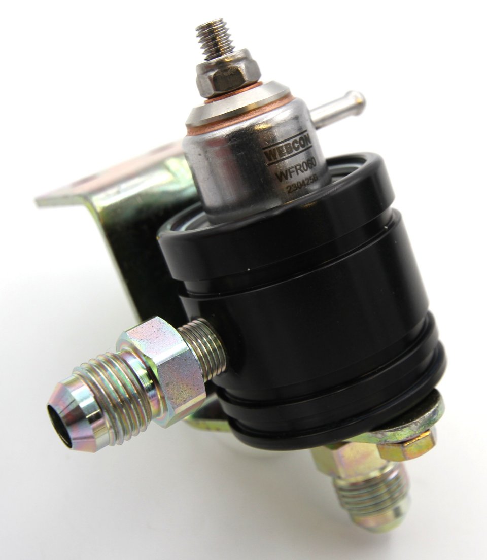 0-5 bar Adjustable black - 6 fittings