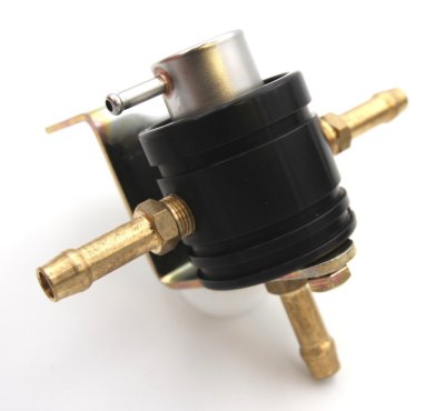 2.5 bar Black - Twin push on fittings 