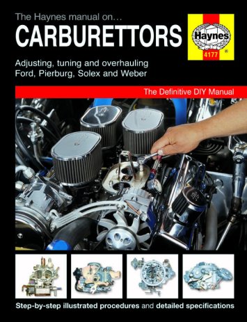 Haynes 4177 Carburettor manual