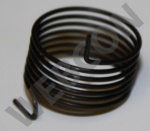 Choke lever return spring