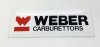WEBER Sticker