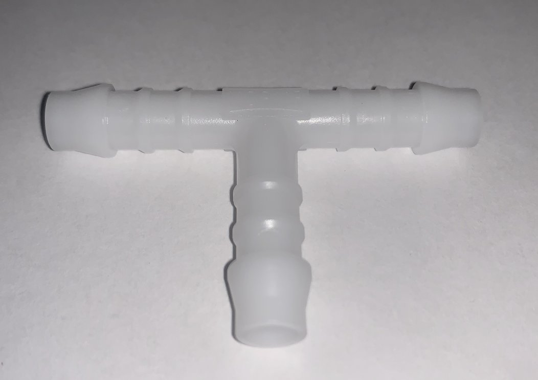 T piece 8mm unrestricted 