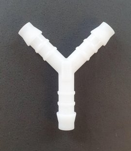 Y piece 8mm unrestricted 