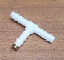 T piece 6mm restricted 