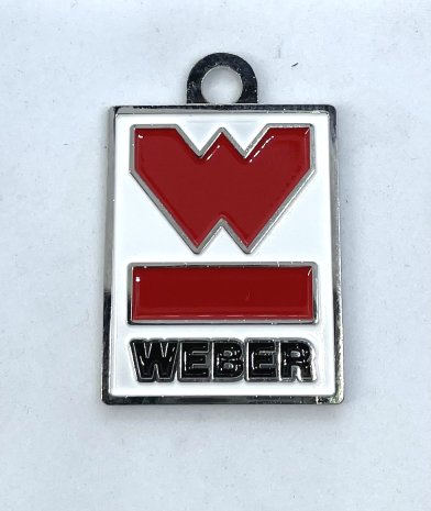 WEBER EQUIPPED KEYRING