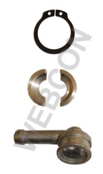 Injector fuel union kit single