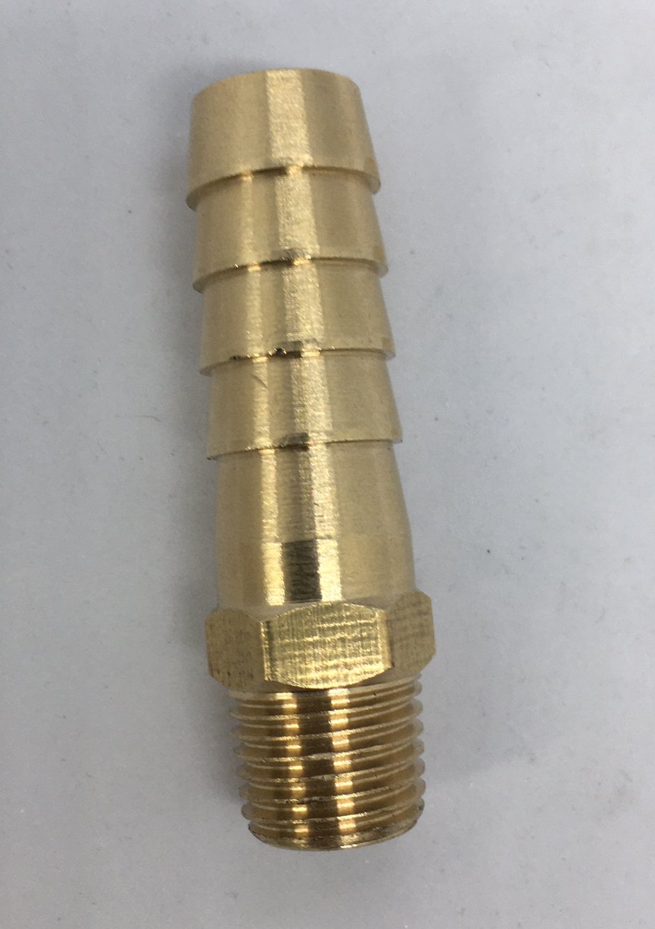 1/4" BSPT Male x 1/2” Hose Tail