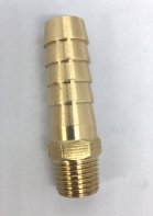 1/4" BSPT Male x 1/2” Hose Tail