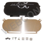 Universal Twin foam air filter  90mm deep