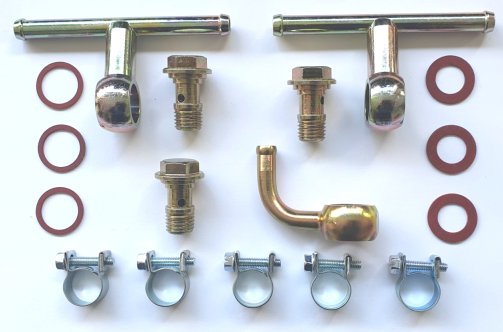 Fuel union kit - Triple - DCOE / DCO/SP