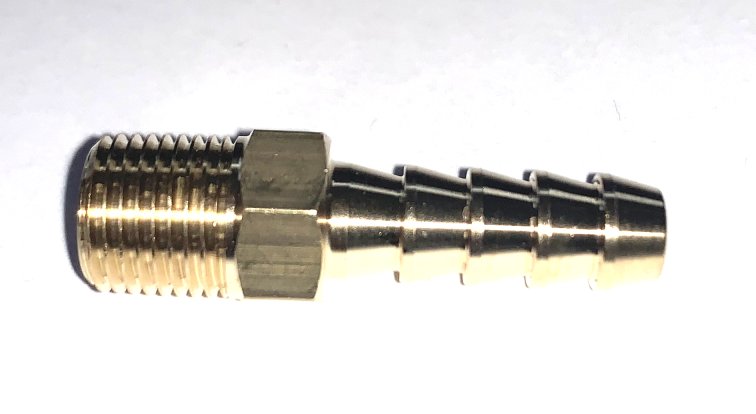 Fuel Union - 1/8 NPT STRAIGHT 6mm