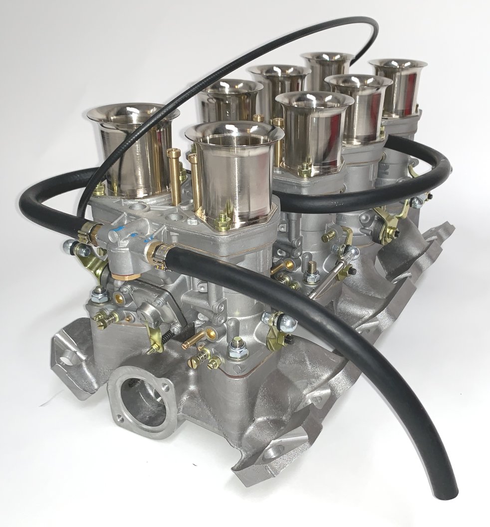 Rover V8 4 x Weber 44 IDF INLINE