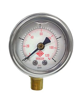 Fuel Pressure Gauge - 1-8 bar. 