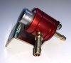 0-5 bar Adjustable Red - Push on fittings