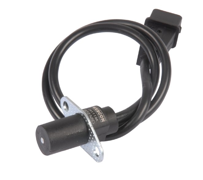 Engine speed sensor straight 440mm wire WSEN8D 20mm depth