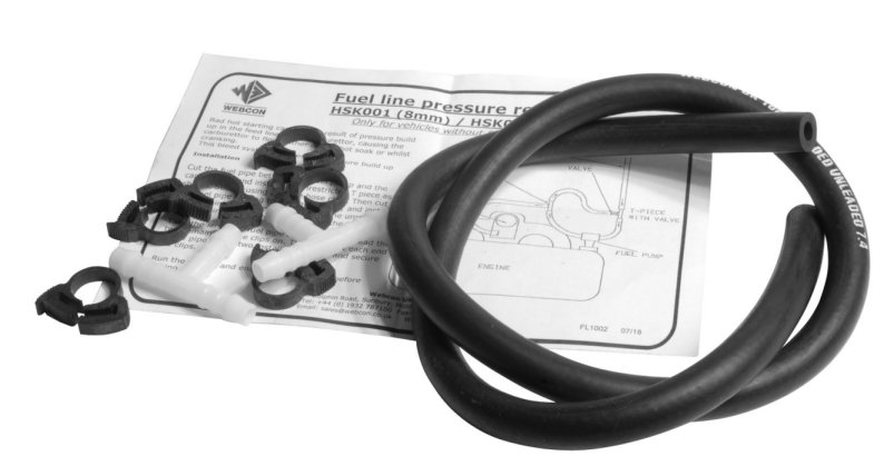  Fuel Line Pressure Relief Kit 6mm